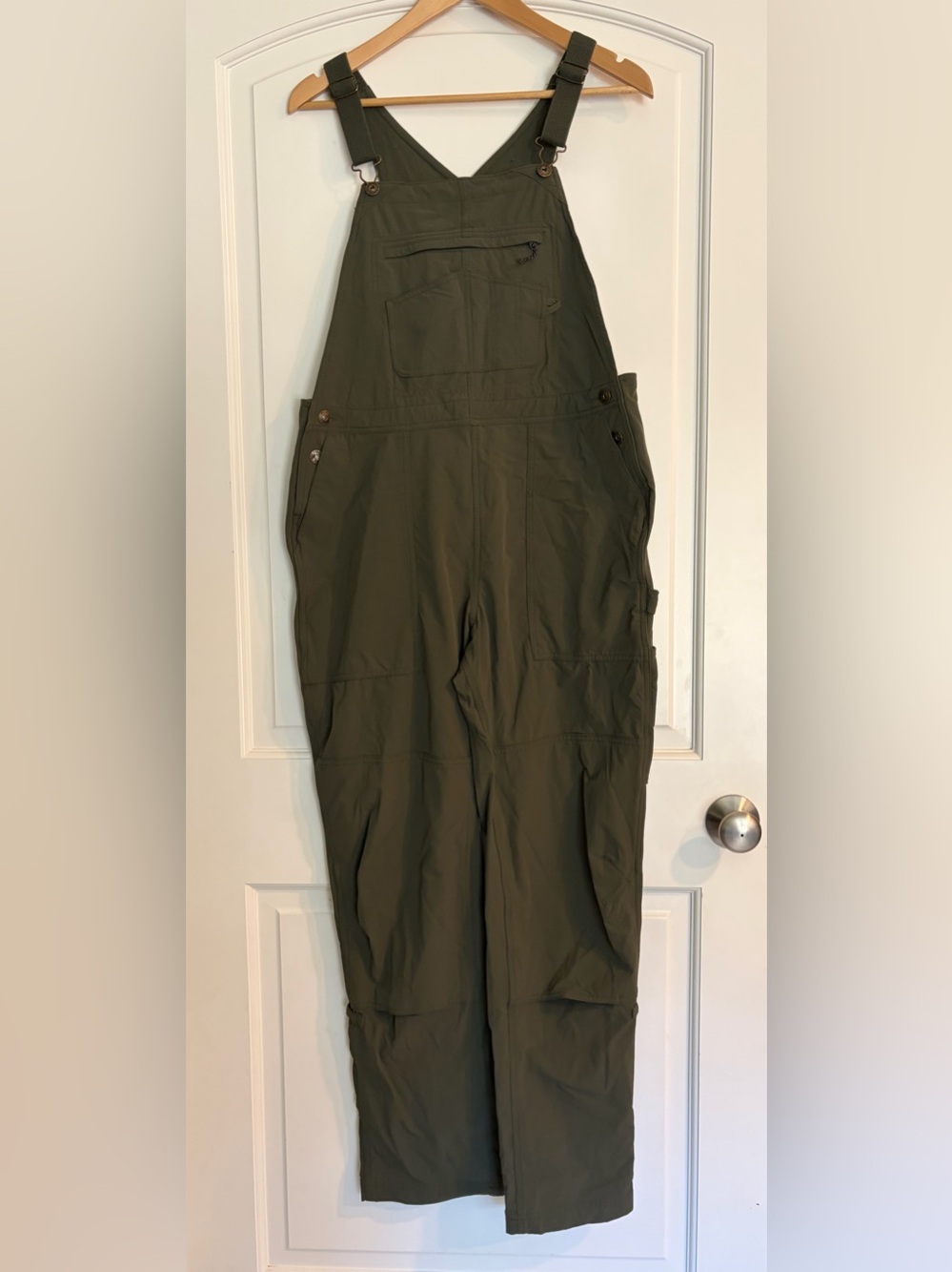 Duluth Trading Co. Women’s Green Heirloom Gardening Bib Overalls, M Regular